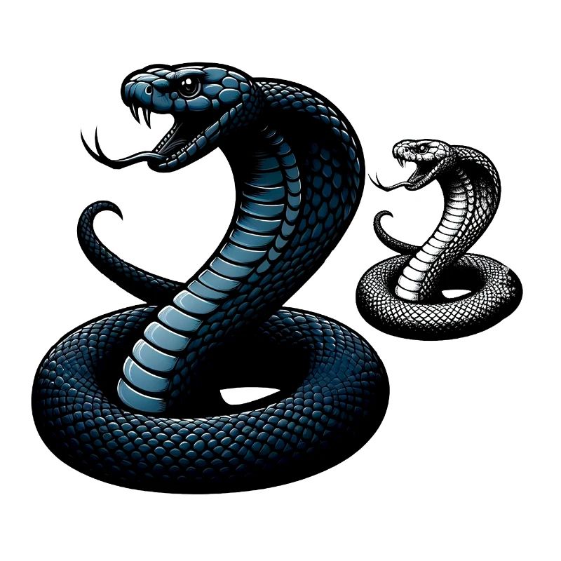 Serpent Mamba Noir Mignon