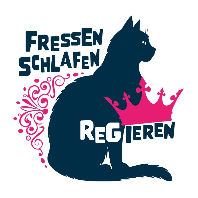 Royal Cat - Eating, Sleeping, Reigning