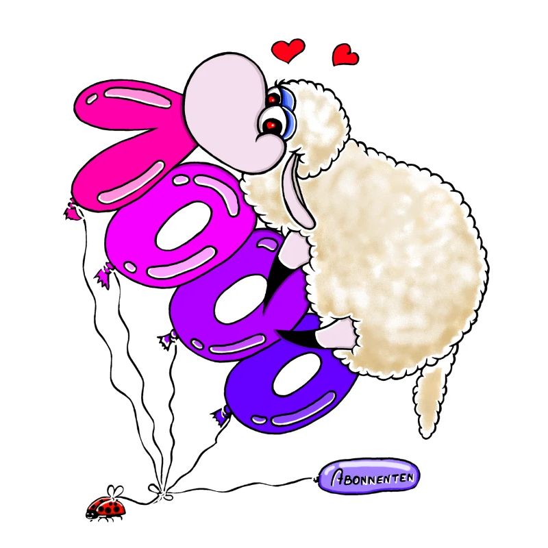 Wolly Sheepling 1000 subscribers