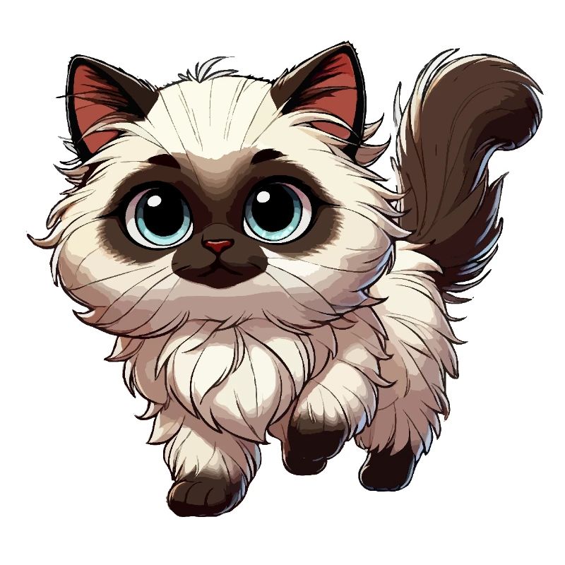 Ragdoll chat bébé