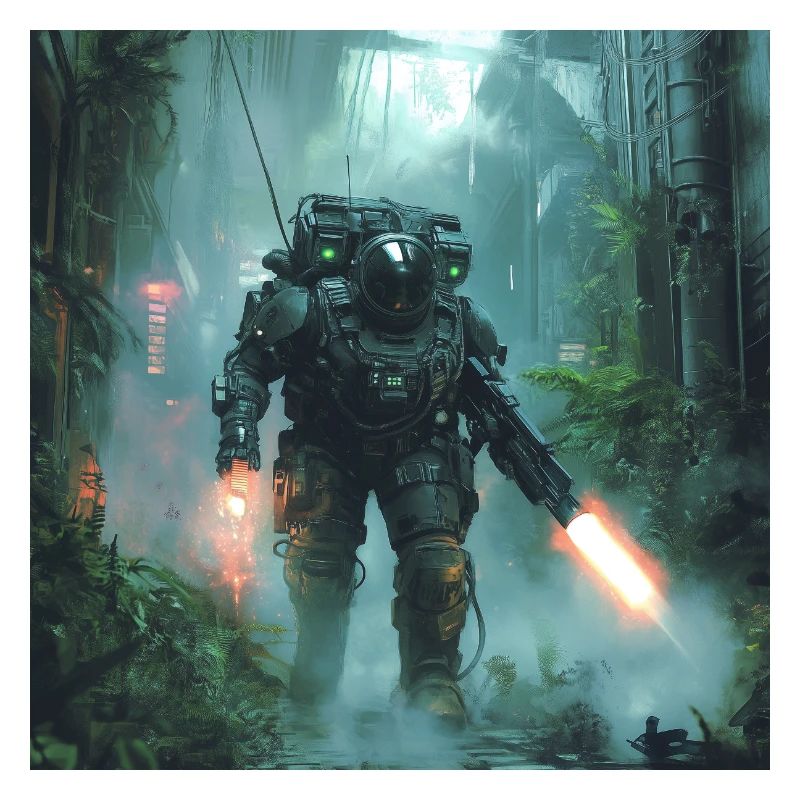 Guerrier de science-fiction1