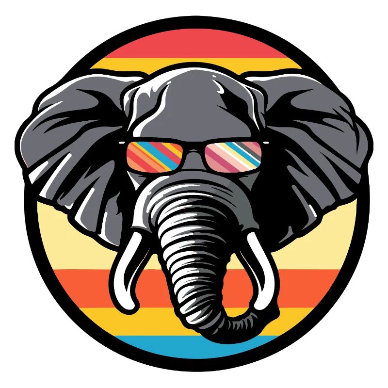 Elefant Comic Cool