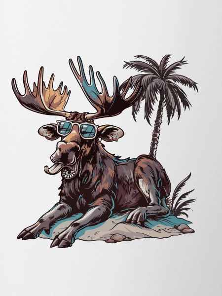 Moose Island Palm Tree
