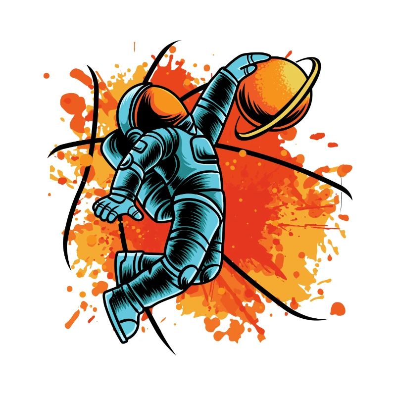 Galactic Dunk: The Zero-Gravity Basketball Odyssey