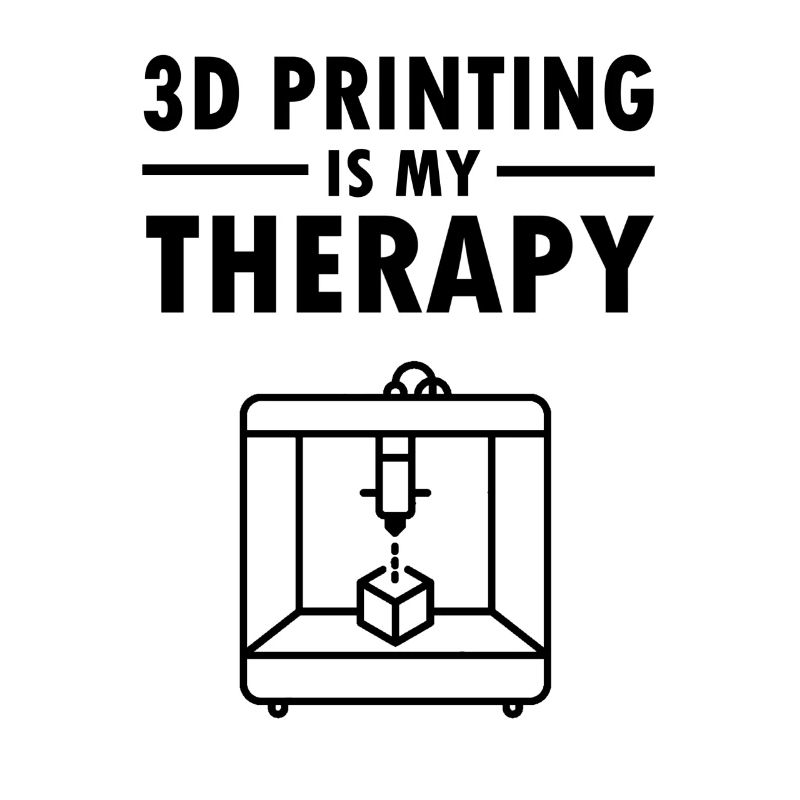 3D printer printing therapy hobby gift idea