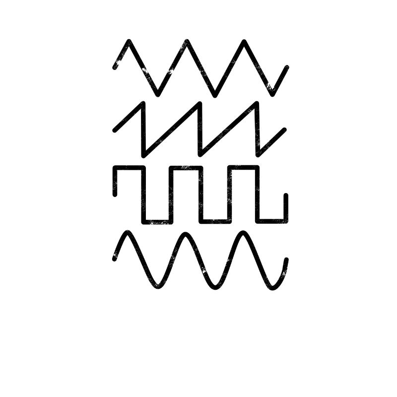 Synthesizer Synth Audio Waveform design -