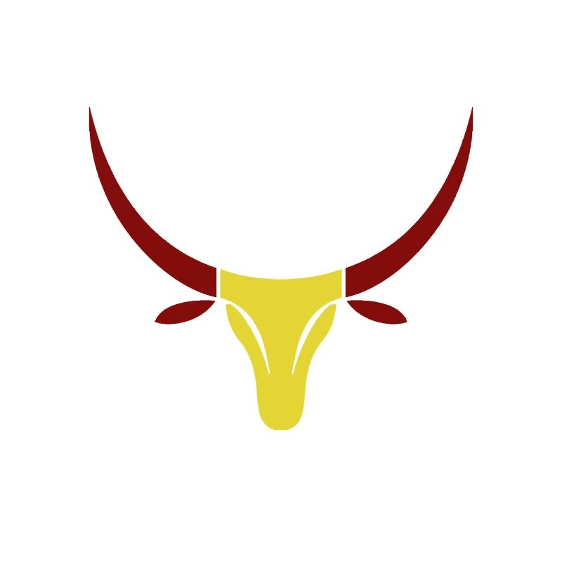 Cornes de taureau comme signe de force - couleur ESPAGNE