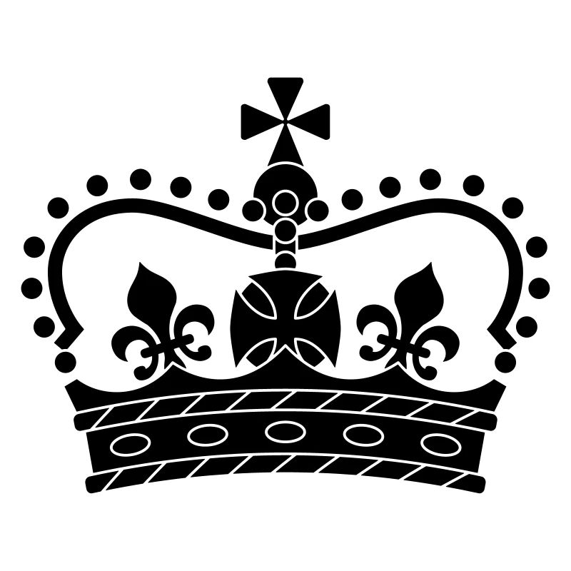 Couronne. symbole, forme, cool