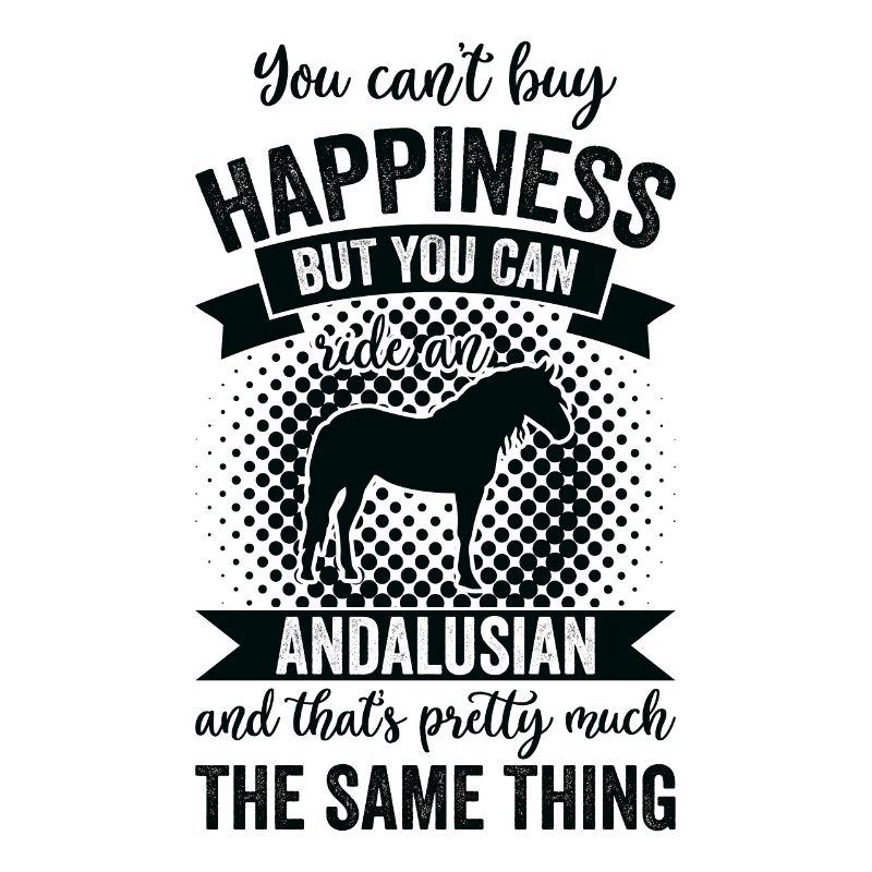 Équitation - Cheval andalou