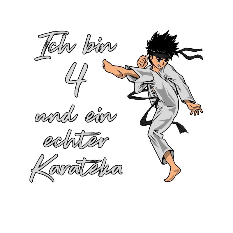 Ich bin 4 - Jungen Karate