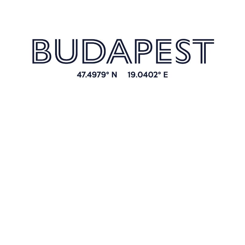 Hungary City Coordinates - Budapest