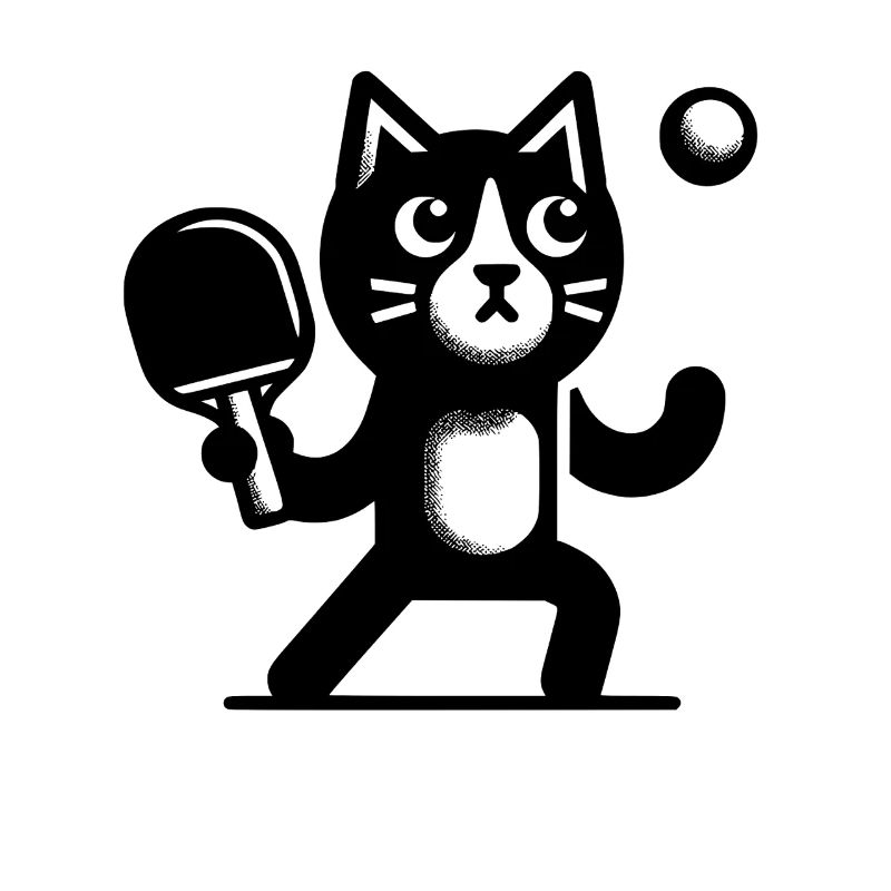 Chat de ping-pong