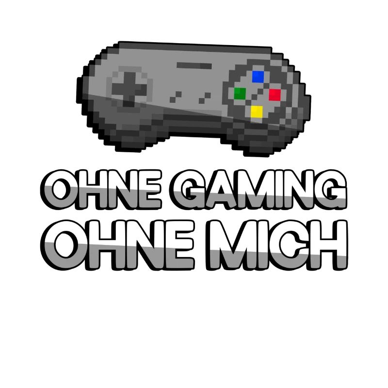 OHNE GAMING OHNE MICH + SNES Controller - Gaming