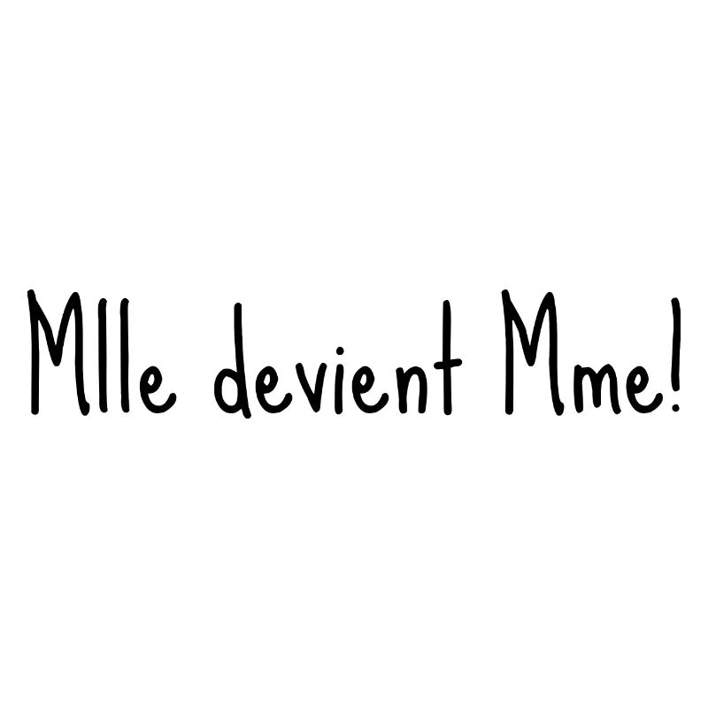 Mlle devient mme