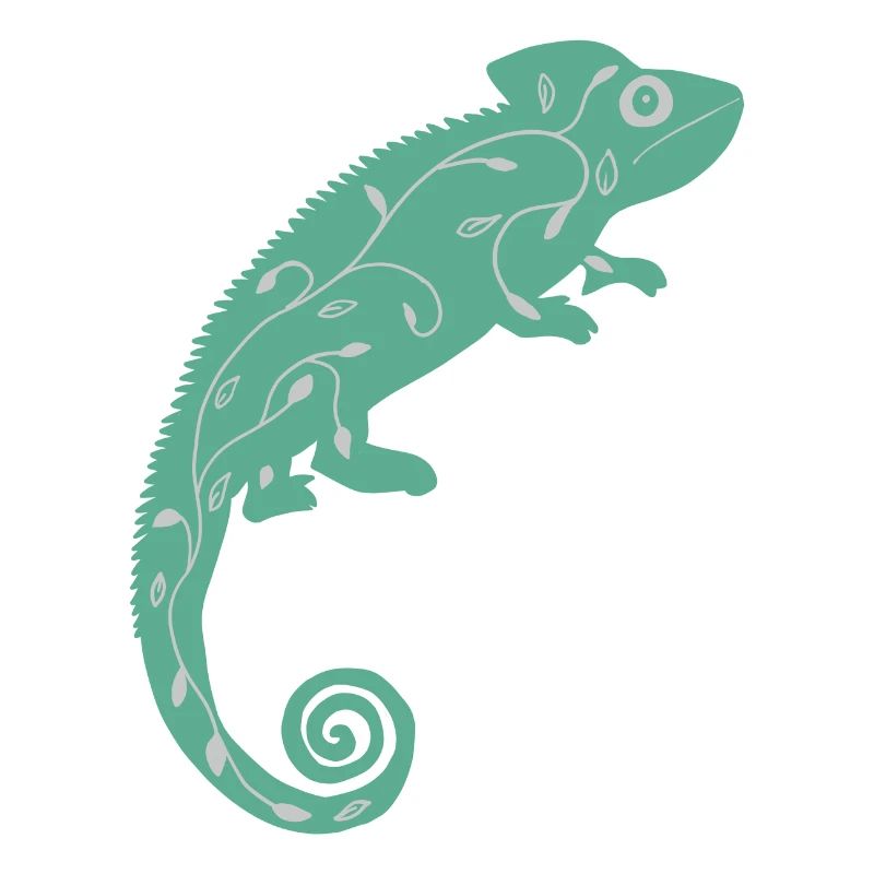 Caméléon vert