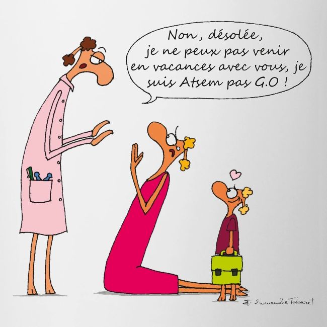 Atsem - Départ en vacances