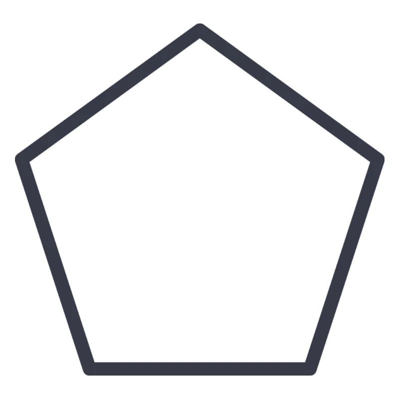 Abstract - pentagon shape