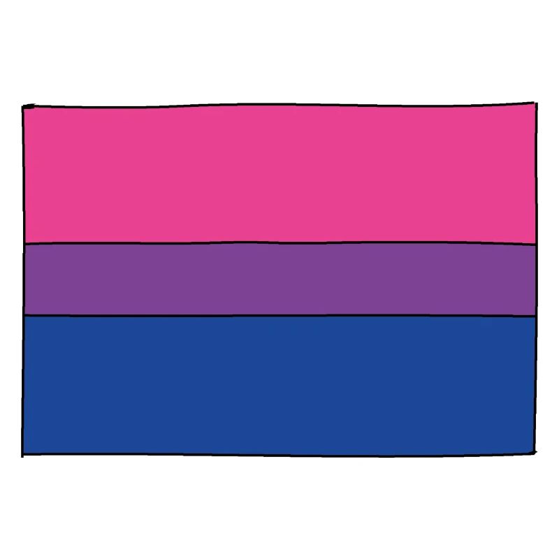 Drapeau Bisexual