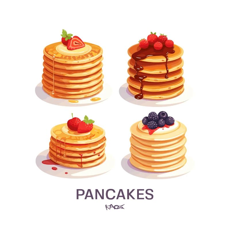 Fruity pancakes