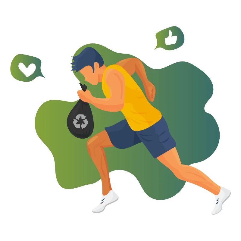 Plogging activity