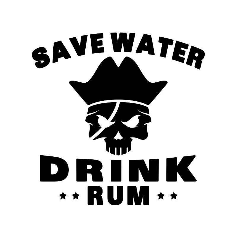 Save water drink rum