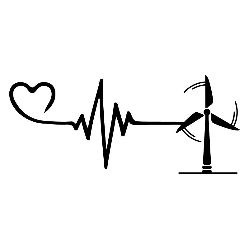 Moulin à vent Pulse Heart Love