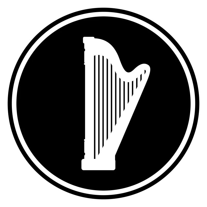 Symbole de la harpe