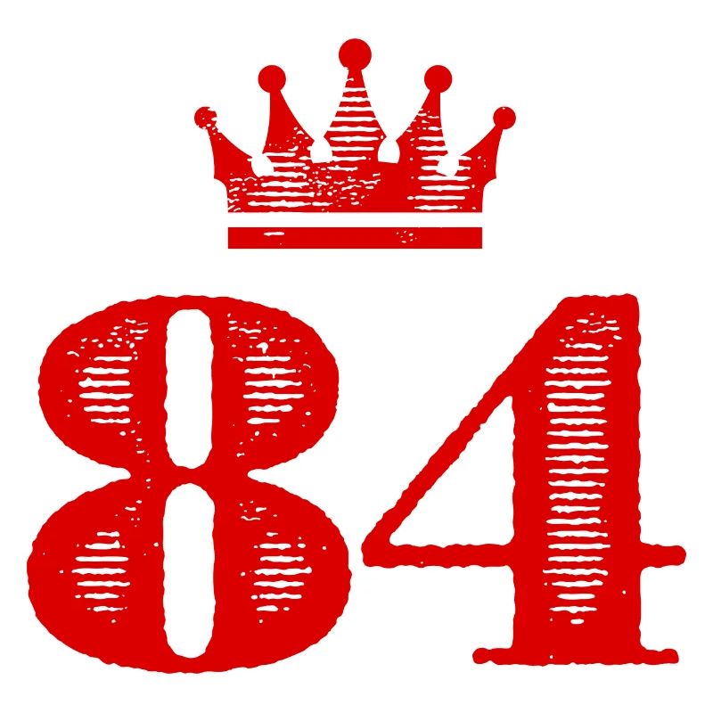 84 Number crown
