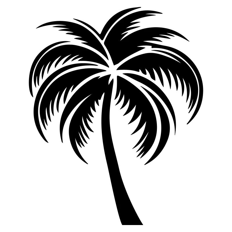 Palm Silhouette Symbol