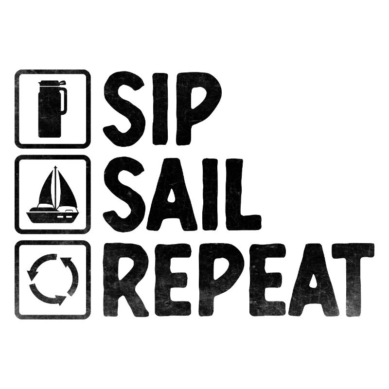 Sip Sail Repeat Paddelboot