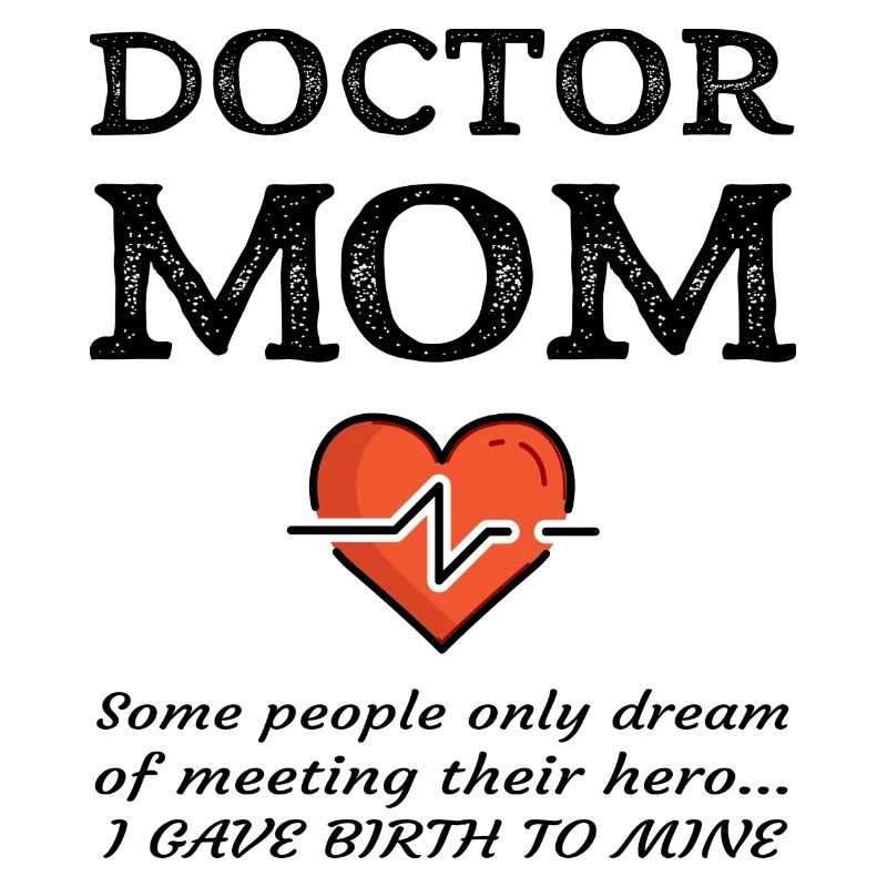 Stolze Mutter eines Doktor-Mutter-medizinischen MD-Sohn-Geschenks