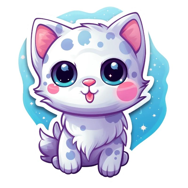 "Space Kitty: Floatastic & Adorable!"