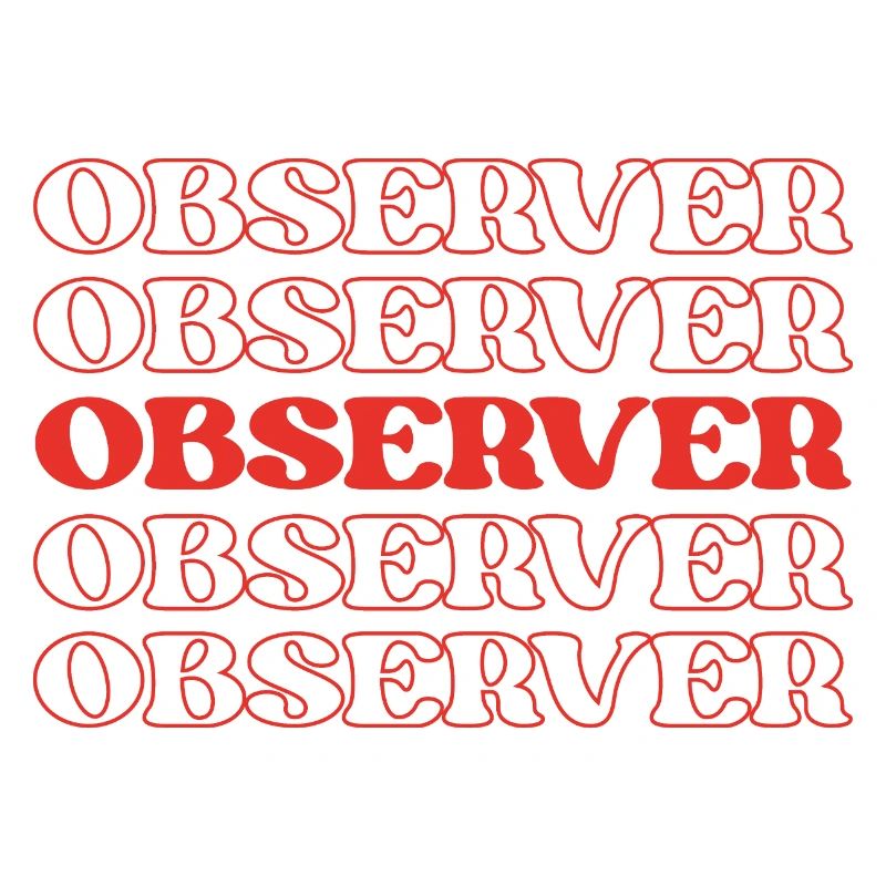 Observer Watcher Viewer Onlooker Spectator