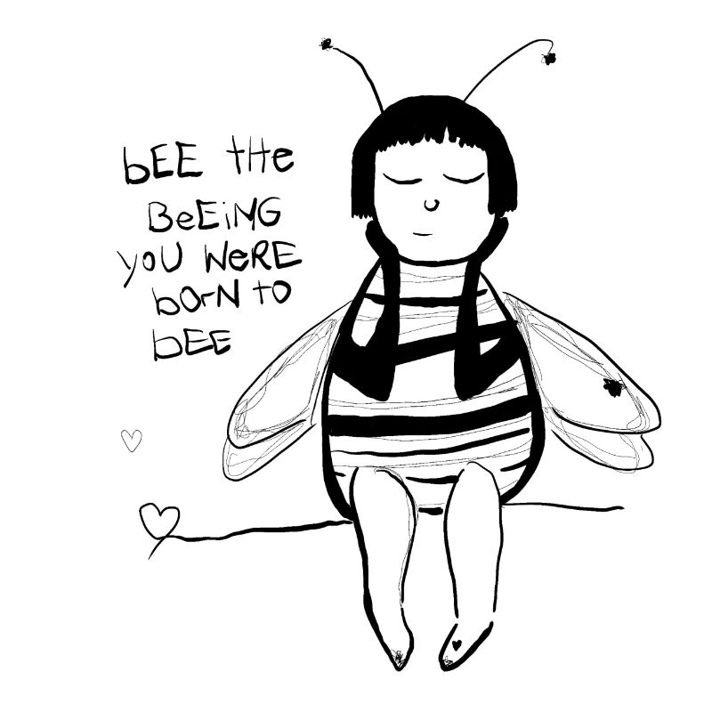Sei die Biene, die du sein sollst! 🐝🌼