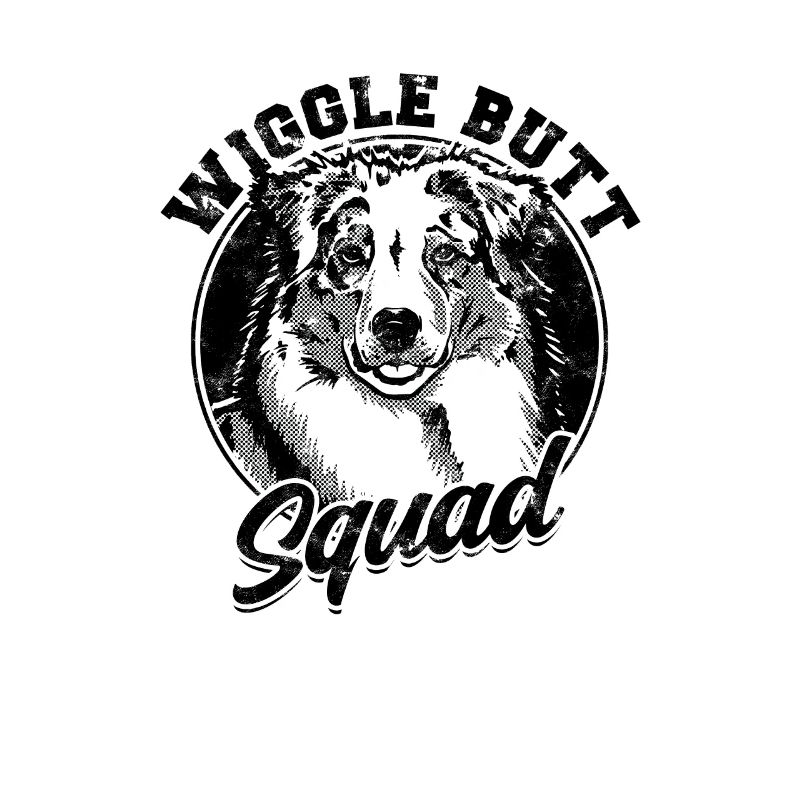 Wiggle Butt Squad - Australier Hund