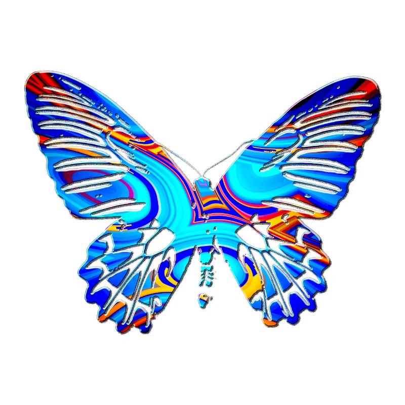 Papillon n ° 1 - Design B