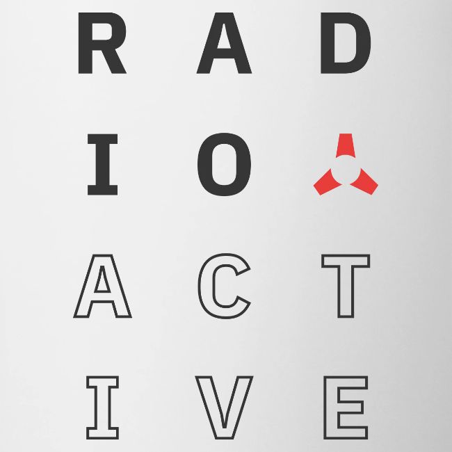 Radio Active vertical noir
