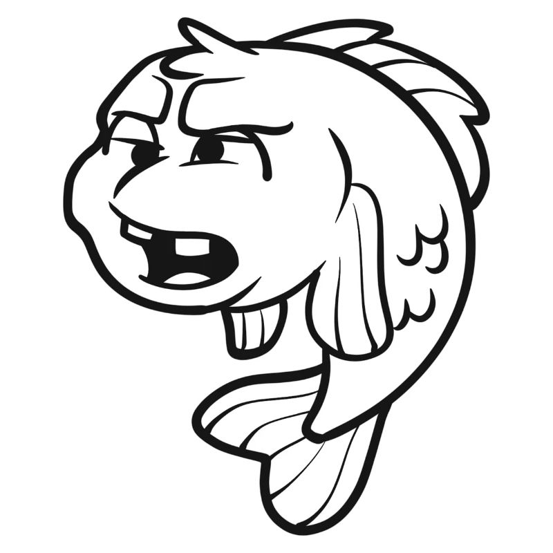 Fish - planned & grumpy