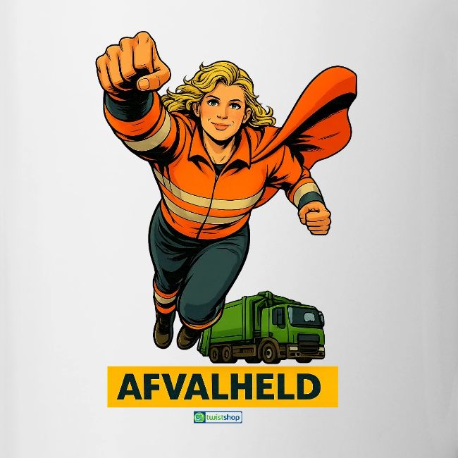 Afvalheld vrouw