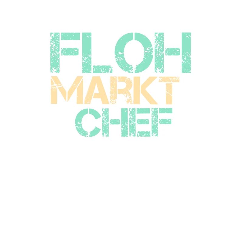 Flohmarkt Chef Markt Tag Geschenk Händler Trödelma