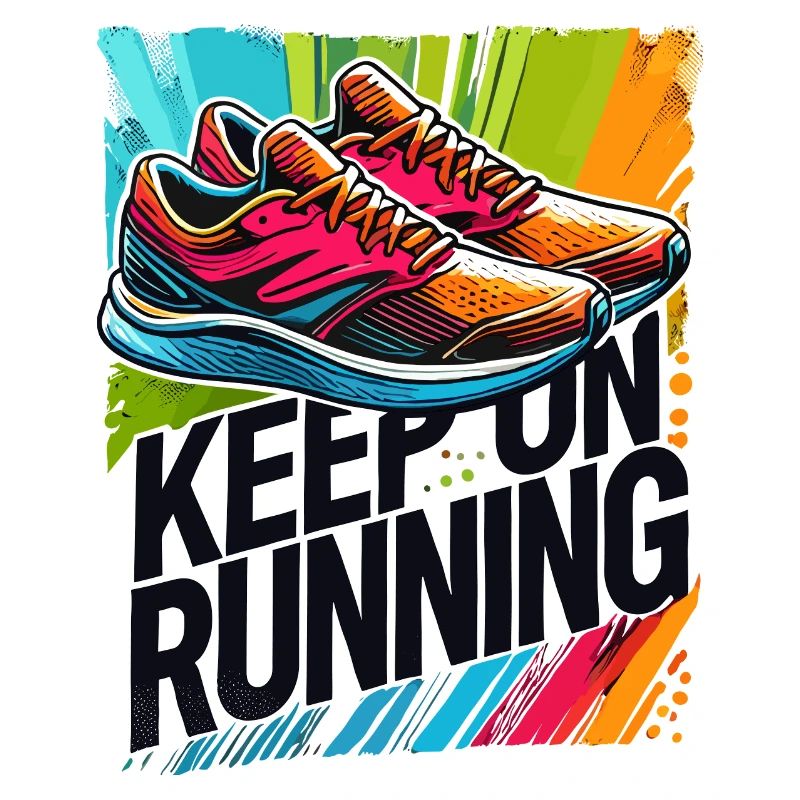 keep on running Running Shoes Runner Jogging Runner