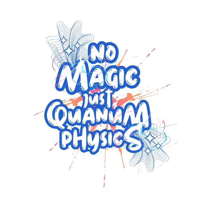 Pas de magie, juste de la conception de physique quantique