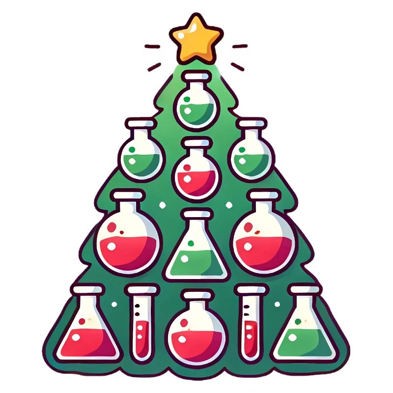 Chimie Conception d’arbre de Noël