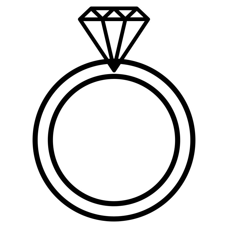 Diamond Ring Marriage Proposal Engagement