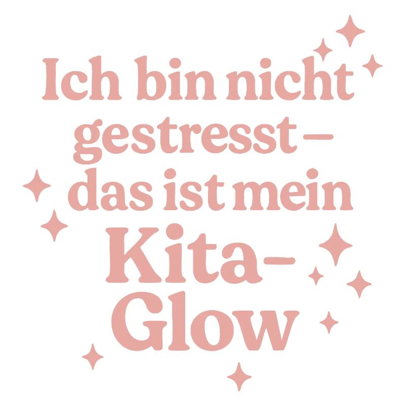Ich bin nicht gestresst... (rosa)