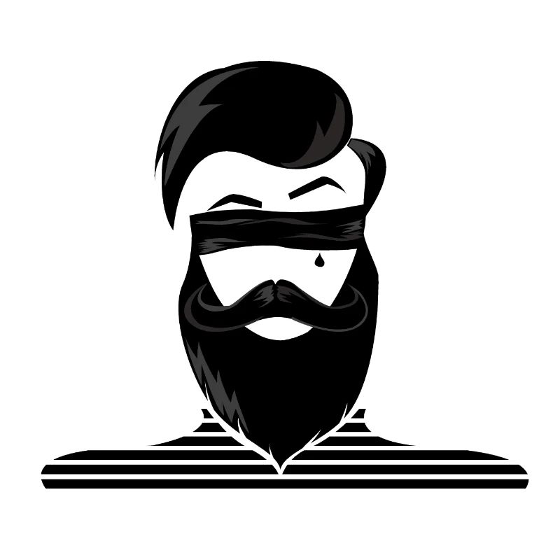 Bearded Man Mann mit Bart Seemann