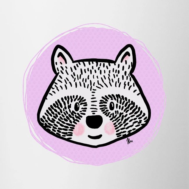 Süßer Waschbär - Portrait