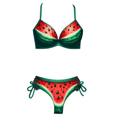 Chemise de bikini pastèque Cadeau pastèque