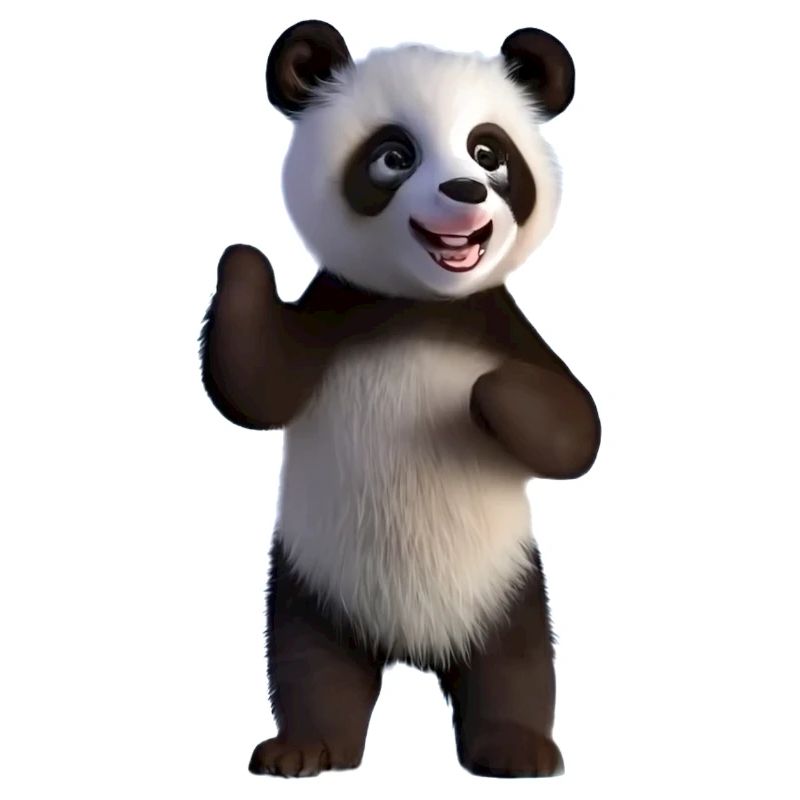 BÉBÉ PANDA DEBOUT