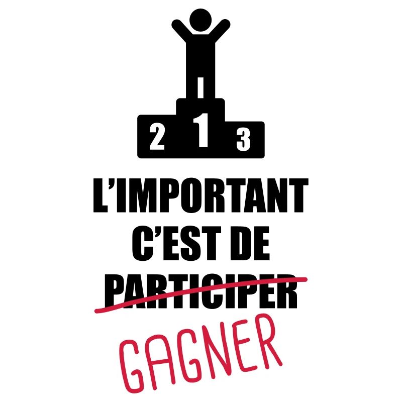 L'important c'est de participer,gagner